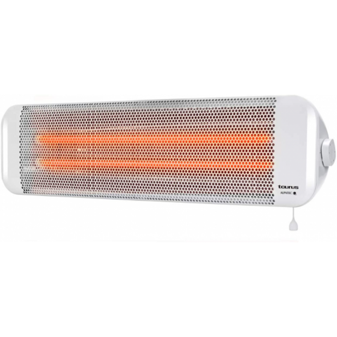 INFRAR. TAURUS BAGNO 2Q 1200W CUARZO PARED